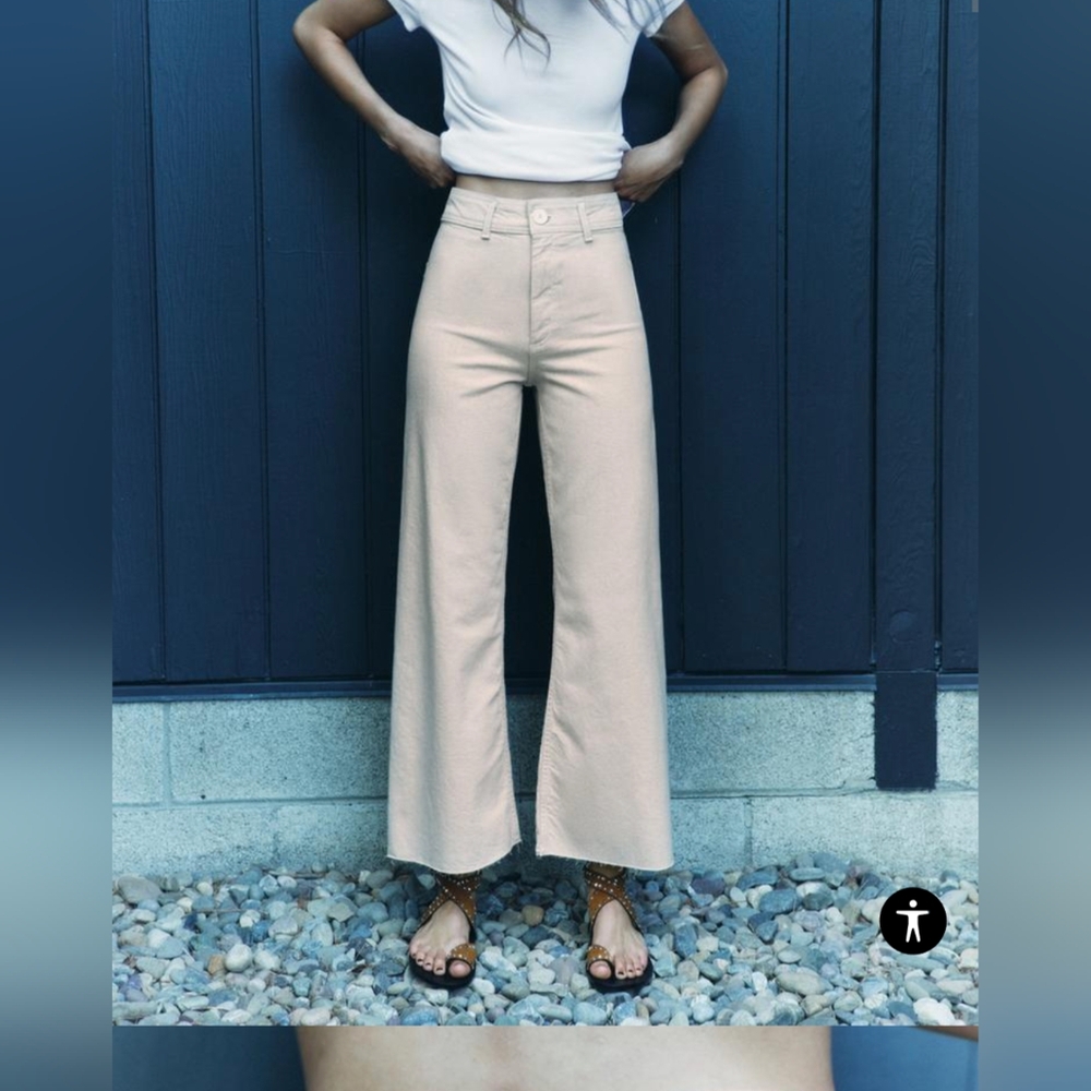 Zara flared jeans